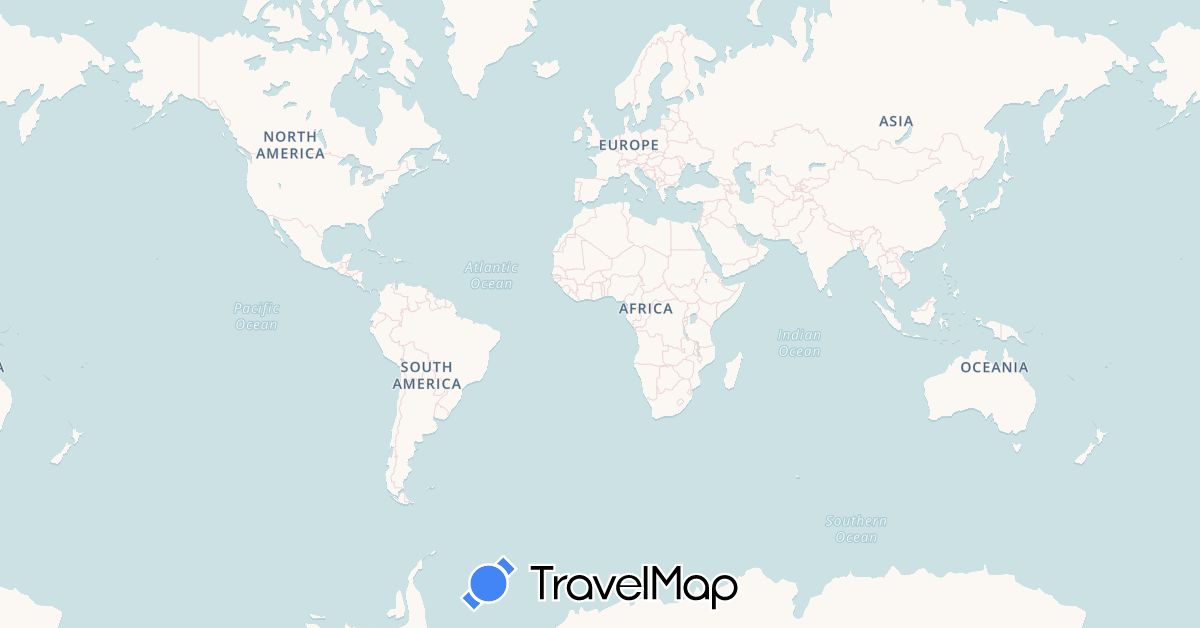 TravelMap itinerary: driving, cycling, hiking in Åland Islands (Europe)
